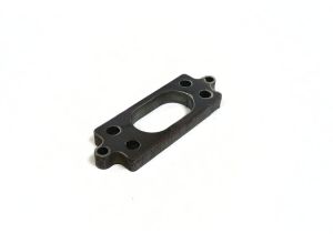 Lambretta  Exhaust, flange, oval, steel 4 hole type, weld on, 10mm thick, Race-Tour MB