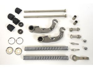 Lambretta Fork overhaul kit, drum link with dampers late, push in buffers, Race-Tour MB