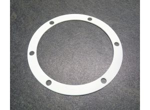 Gasket, Lambretta mag housing, 1.5mm (2nd oversized) high strength fuel resistant, White, Race-Tour MB