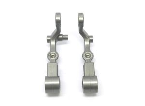 Lambretta Fork links, drum type with damper stud lugs, uses GP rods, pair (with nylon bushes) Race-Tour MB