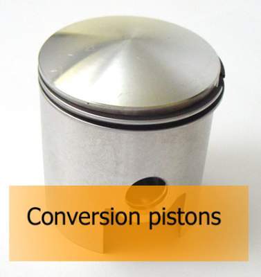 Conversion pistons