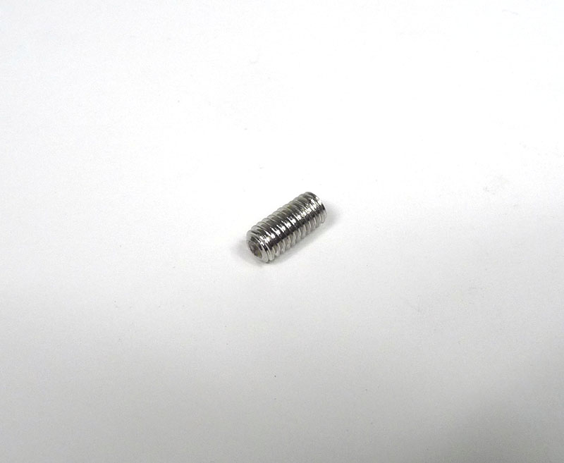Screw 6X12mm grub screw for T bar extractors, stainless steel