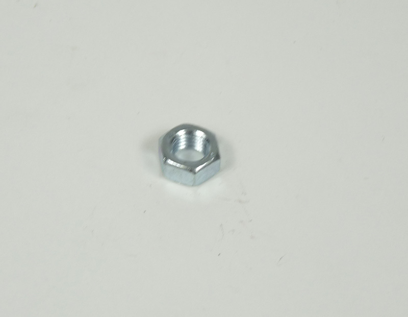 Nut 7mm plain, zinc plated, Bag of 100