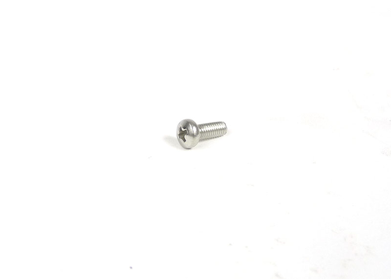 Universal Screw 3x8mm posi pan head, speedo assembly retaining clip, stainless steel, bag of 100