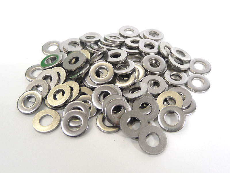 7mm Plain Washer form C 2.0mm thick 17.5mm O/D stainless BAG OF 100