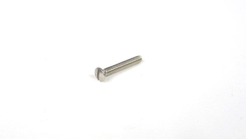 Universal Screw 3x20mm raised counter sunk, light switch screw, stainless steel Bag of 100