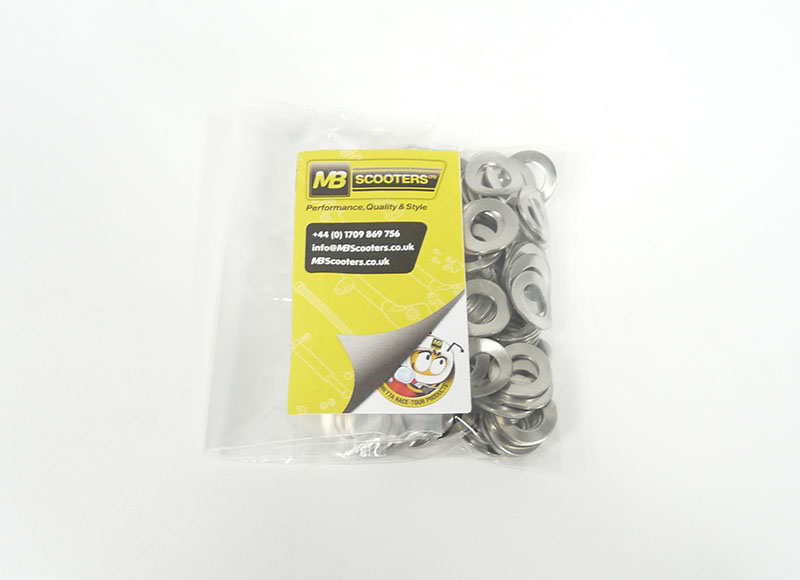 Universal Washer wavy 7mm, stainless steel, Bag of 100