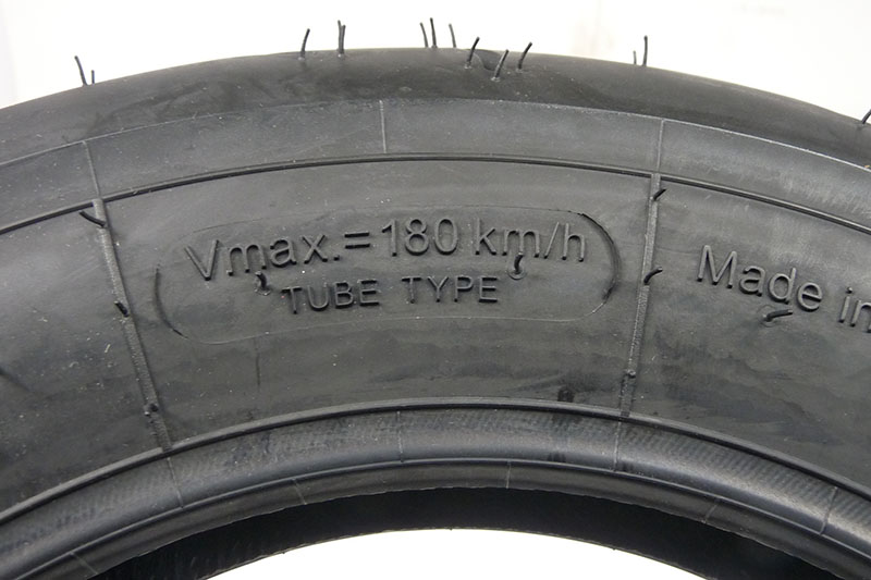 Lambretta tyre, 3.50 x 10, Tube type only, Sport, bgm