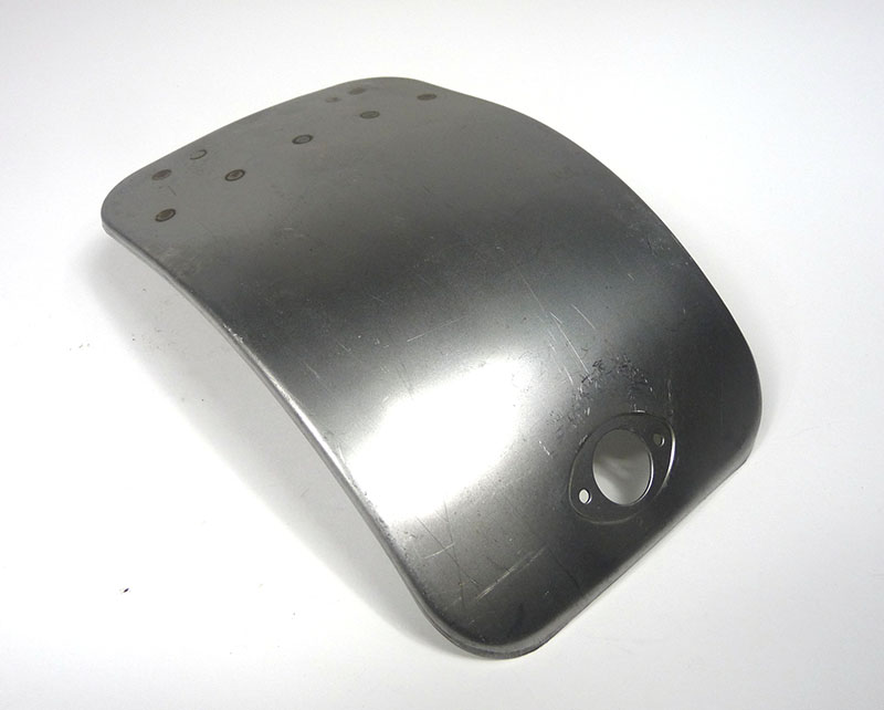 Lambretta Toolbox lid (door) UNPAINTED, Series 3, no ribs