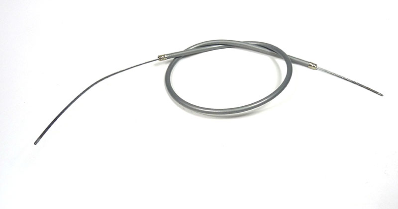 Lambretta Cable, grey, nylon lined Rear brake with standard inner