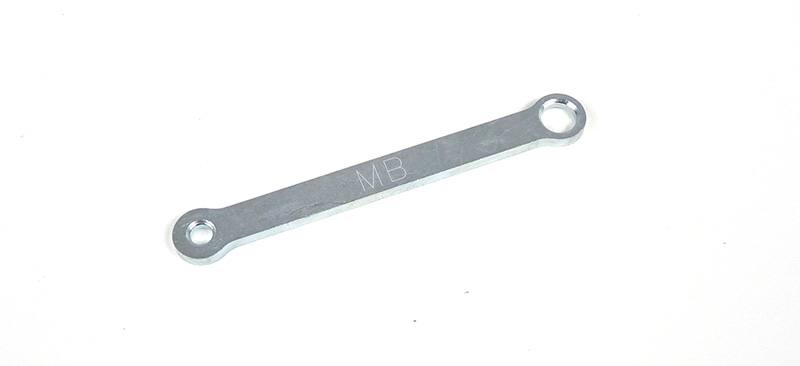 Lambretta Gear linkage tie bar, high tensile, zinc plated, MB