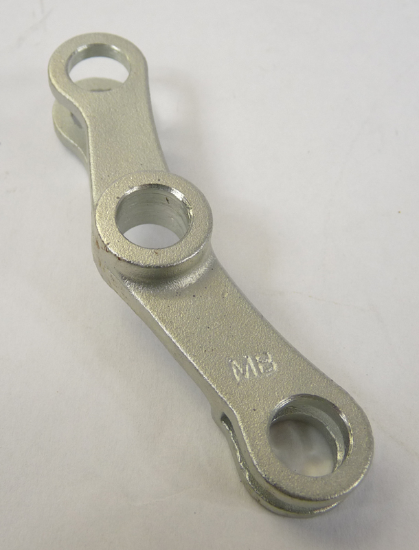 Lambretta Gear linkage swivel, high tensile steel, zinc plated, MB