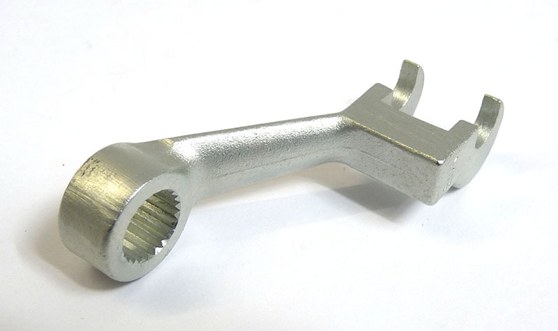 Lambretta Rear brake arm (lever) zinc plated, MB