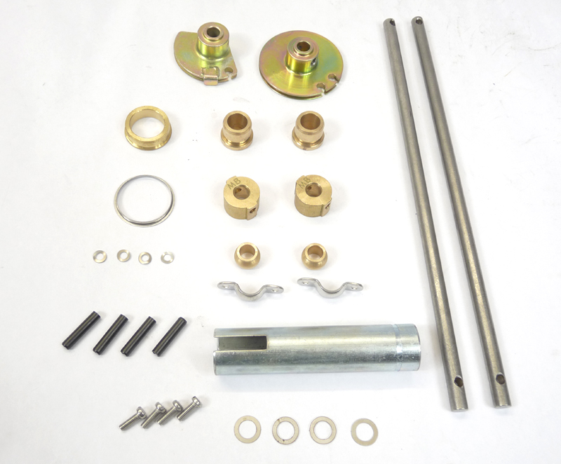 Lambretta Headset (handlebar) rod complete upgrade internals kit, GP,  Sx, Tv, 125 Special, late Series 3, 287mm rods, MB