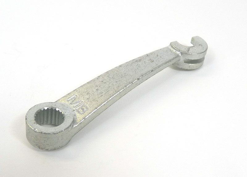 Lambretta Engine clutch (arm) lever, high tensile steel, zinc plated, short type, MB