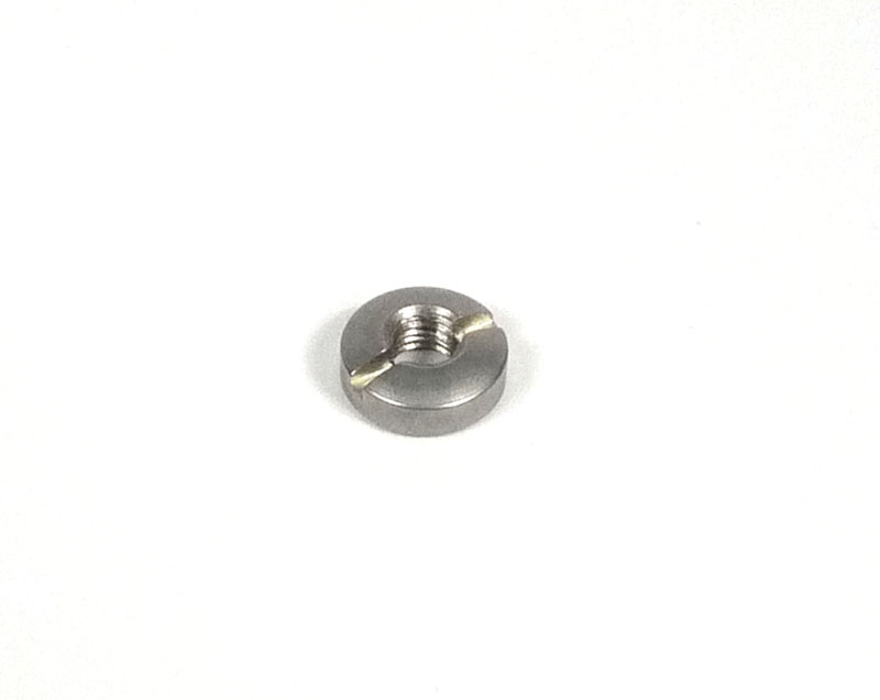 Lambretta Headset (handlebar) lever pivot bolt nut, as per original, stainless steel, MB