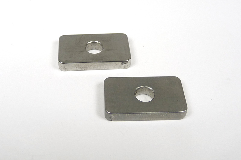 Lambretta Stand frame strengtheners, Stainless steel, Pair, MB
