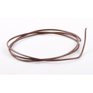 Lambretta Electrical wire, Brown, 2mm thick, 1m