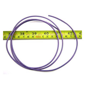 Lambretta Electrical wire, Purple, 1m