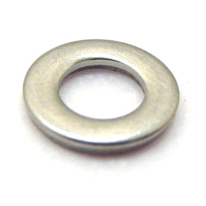Washer plain 6mm form A thicker, stainless steel