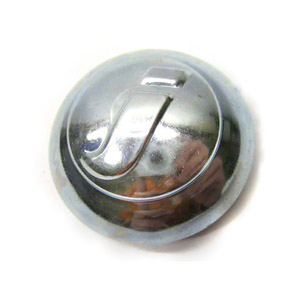 Lambretta Front hub disc I cap, zinc plated