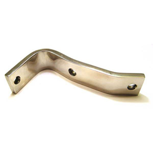 Lambretta Rear runner board support arm (bracket) stainless steel, MB
