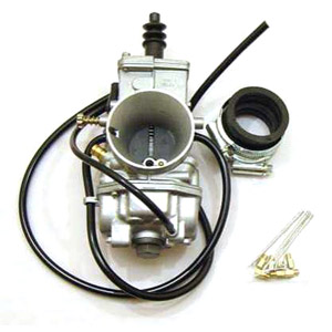 Lambretta Carburettor kit, reed, Mikuni TMX35mm, open bell mouth