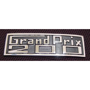 Lambretta Legshield badge Grand Prix Gp200, Italian type