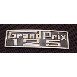 Lambretta Legshield badge Grand Prix Gp125, Italian type