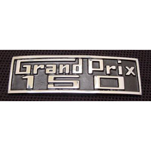 Lambretta Legshield badge Grand Prix Gp150, Italian type