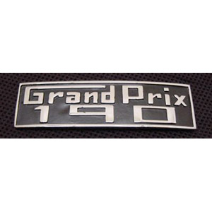 Lambretta Legshield badge Grand Prix Gp190, MB