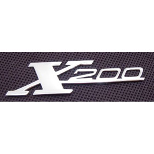Lambretta Legshield badge X200