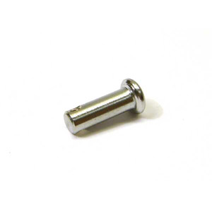 Lambretta Rear brake pedal clamp pin, stainless steel, MB