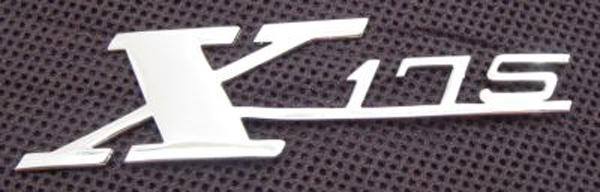 Lambretta Legshield badge X175, MB