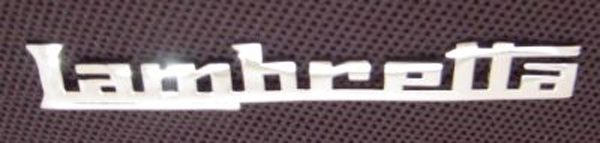 Lambretta Legshield badge Lambretta, Gp type
