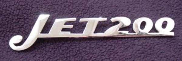 Lambretta Legshield badge, Jet 200