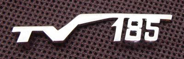 Lambretta Legshield badge Tv185, MB