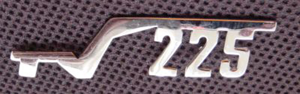 Lambretta Legshield badge Tv225, MB
