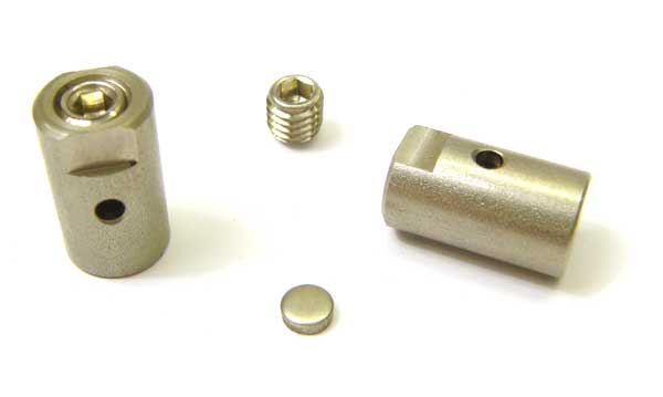 Lambretta & Vespa brass throttle cable nipple trunnion