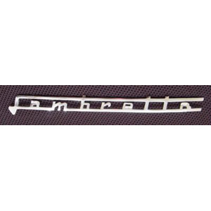 Lambretta Legshield badge, thin type Li / Tv