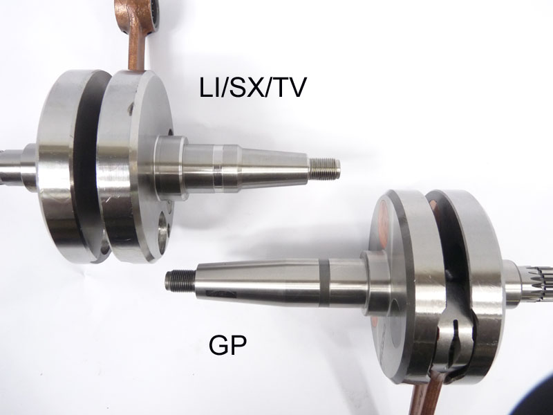 Lambretta Electronic ignition kit, DC, Gp (flywheel, stator, Red CDI, rect) bgm