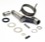 Lambretta Kickstart shaft kit (set) Gp, includes shaft, springs, piston, peg, disc, seal shims and circlips